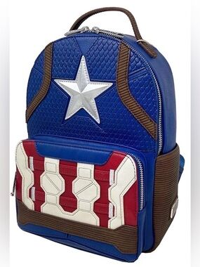 Loungefly Marvel Captain America infinity saga hero mini backpack